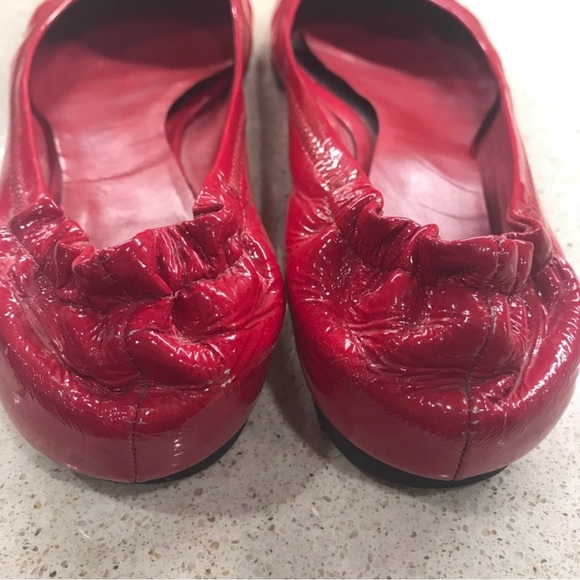 Tory Burch pink patent flats - Picture 6 of 8